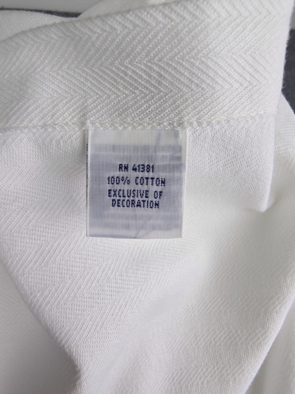 Polo Ralph Lauren White Knit Dress Shirt Men's XXL Long Sleeve Cotton Textured - Picture 6 of 10